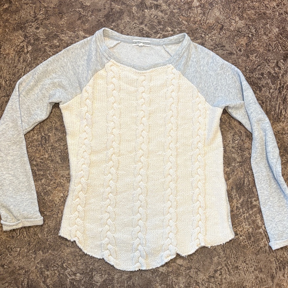 PJ Salvage Women's Pullover Sweater Sweatshirt S